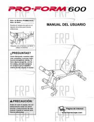 Owners Manual, PFEMBE33220,SPNSH - Image