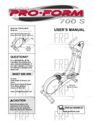 Owners Manual, PFEVEL39010,UK - Image