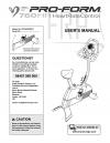 6027188 - Owners Manual, PFEVEX49831,UK - Image