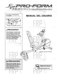 Owners Manual, PFEVEX61830,SPNSH - Image