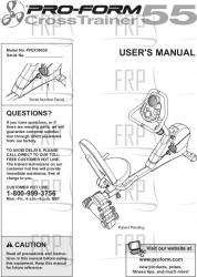 Owners Manual, PFEX39930 - Product Image