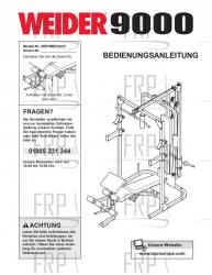 Owners Manual, WEEMBE39221,GERMN - Image