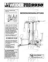 Owners Manual, WEEMSY61000,GERMN - Image