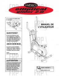 Owners Manual, WLEMEL09910,FRNCH - Image