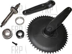 Sprocket, Axle, Set - Product Image