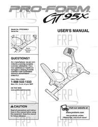 Manual, Owner's, PFEX30960 - Product Image