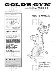 Manual, Owner's - 6080044 | Fitness and Exercise Equipment Repair Parts