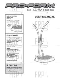 Manual, Owner's - Product Image