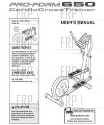 Manual, Owner's - Product Image