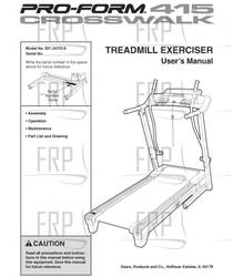 USER'S MANUAL - Product Image