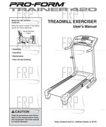 Manual, Owner's - Product Image