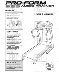 Manual, Owner's - Product Image