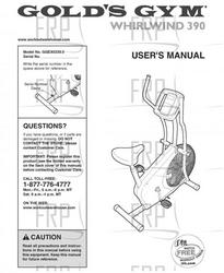USER'S MANUAL - Product Image