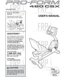 USER'S MANUAL - Product Image