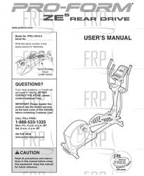 USER'S MANUAL - Product Image