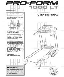 USER'S MANUAL - Product Image