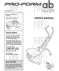 USER'S MANUAL - Product Image
