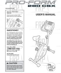 Manual, User's - Product Image