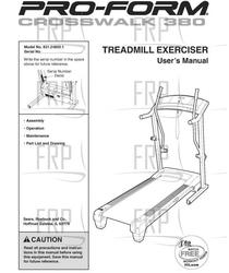 USER'S MANUAL - Product Image