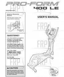 Manual, User's - Product Image