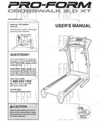 USER'S MANUAL - Product Image