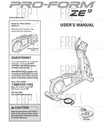 USER'S MANUAL - Product Image