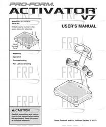 USER'S MANUAL - Product Image