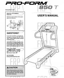 USER'S MANUAL - Product Image