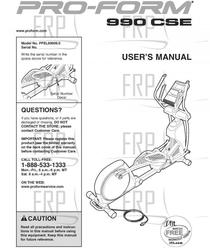 Manual, Owner's - Product Image