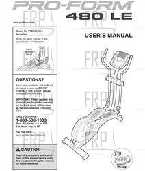 Manual, Owner's - Product Image