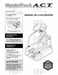 USER'S MANUAL CANADIAN FRENCH - Image