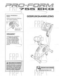 USER'S MANUAL, DUTCH - Image