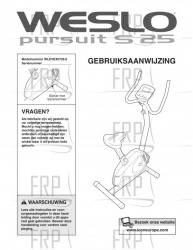 USER'S MANUAL - DUTCH - Image
