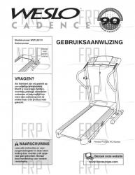 USER'S MANUAL, DUTCH - Image