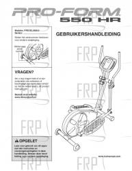USER'S MANUAL - DUTCH - Image