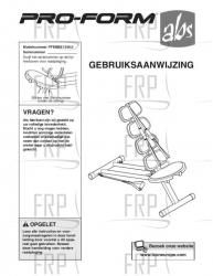 USER'S MANUAL, DUTCH - Image