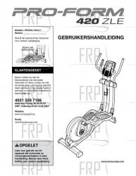USER'S MANUAL, DUTCH - Image