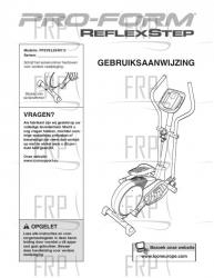 USER'S MANUAL, DUTCH - Image
