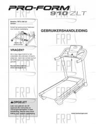 USER'S MANUAL,DUTCH - Image