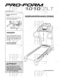 USER'S MANUAL, DUTCH - Image