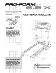 USER'S MANUAL - DUTCH - Image