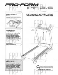 USER'S MANUAL, DUTCH - Image