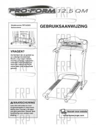USER'S MANUAL, DUTCH - Image