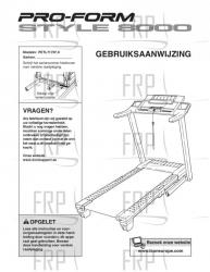 USER'S MANUAL, DUTCH - Image