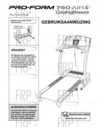 USER'S MANUAL, DUTCH - Image