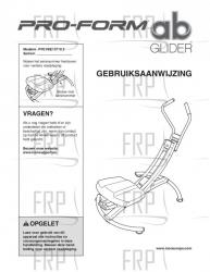 USER'S MANUAL,DUTCH - Image