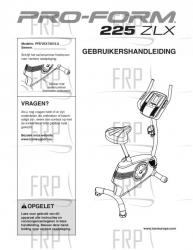 USER'S MANUAL, DUTCH - Image