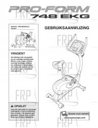 USER'S MANUAL, DUTCH - Image