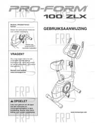 USER'S MANUAL, DUTCH - Image