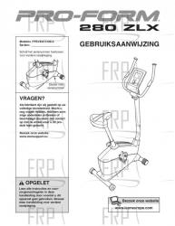 USER'S MANUAL, DUTCH - Image